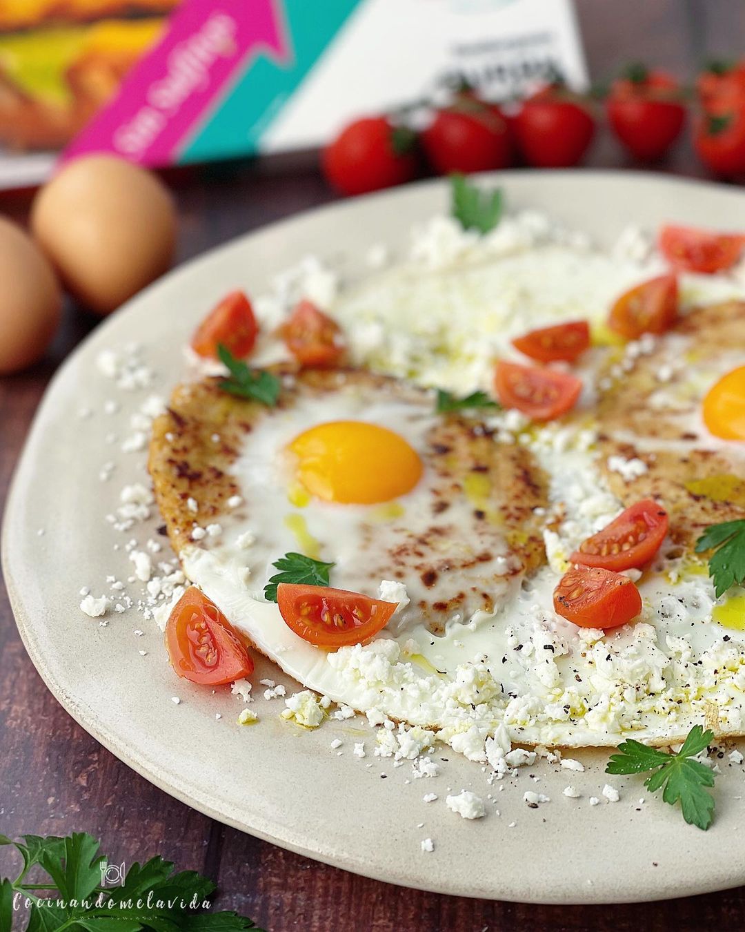 HUEVOBURGUESAS DE POLLO AL CURRY