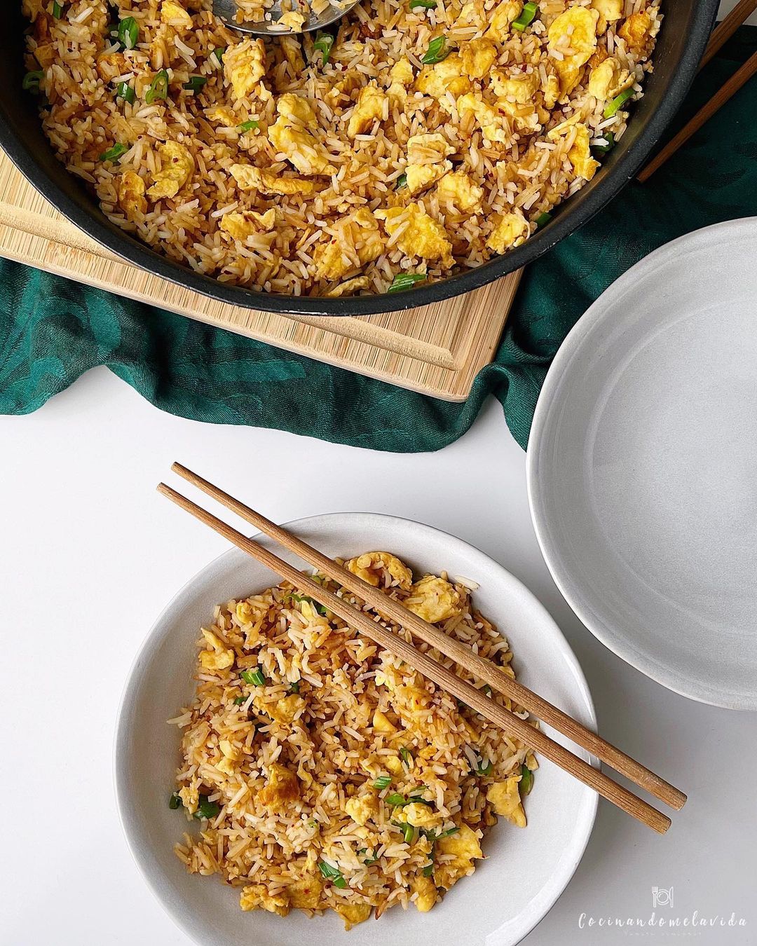 ARROZ CON TORTILLA