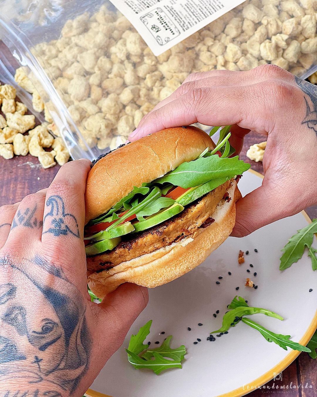 BURGER DE SOJA TEXTURIZADA