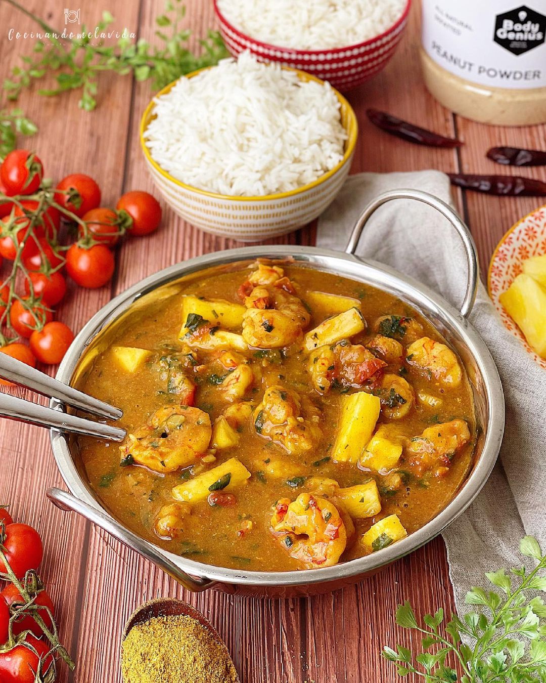 GAMBONES AL CURRY