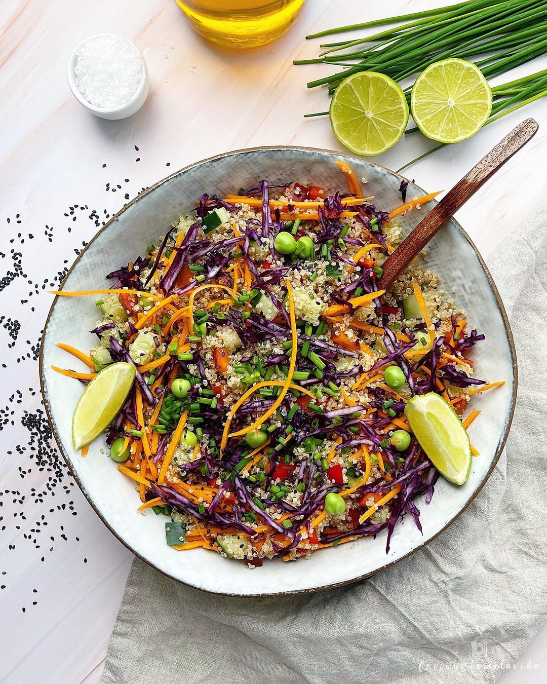 ENSALADA DE QUINOA TUTTI COLORI