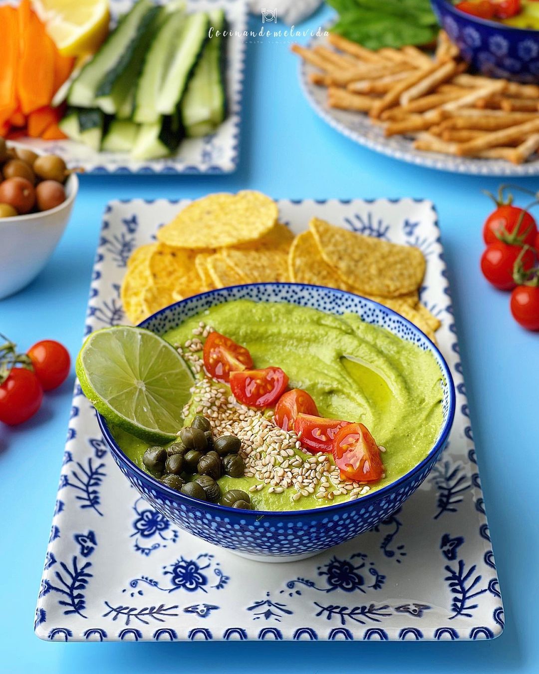 HUMMUS DE ESPINACAS