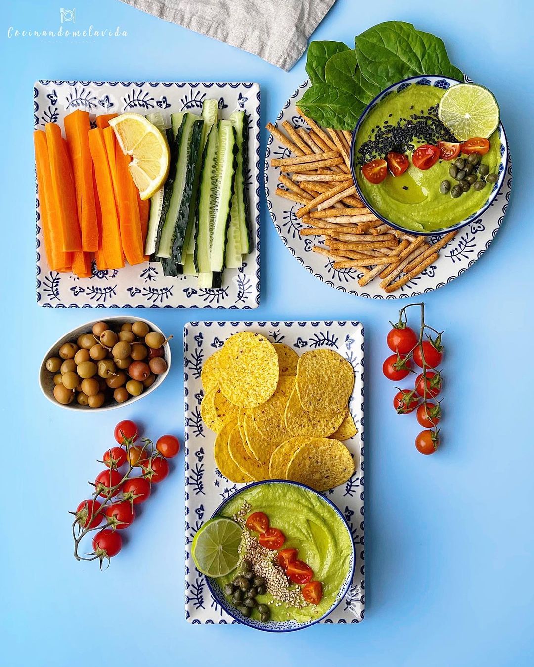 HUMMUS DE ESPINACAS