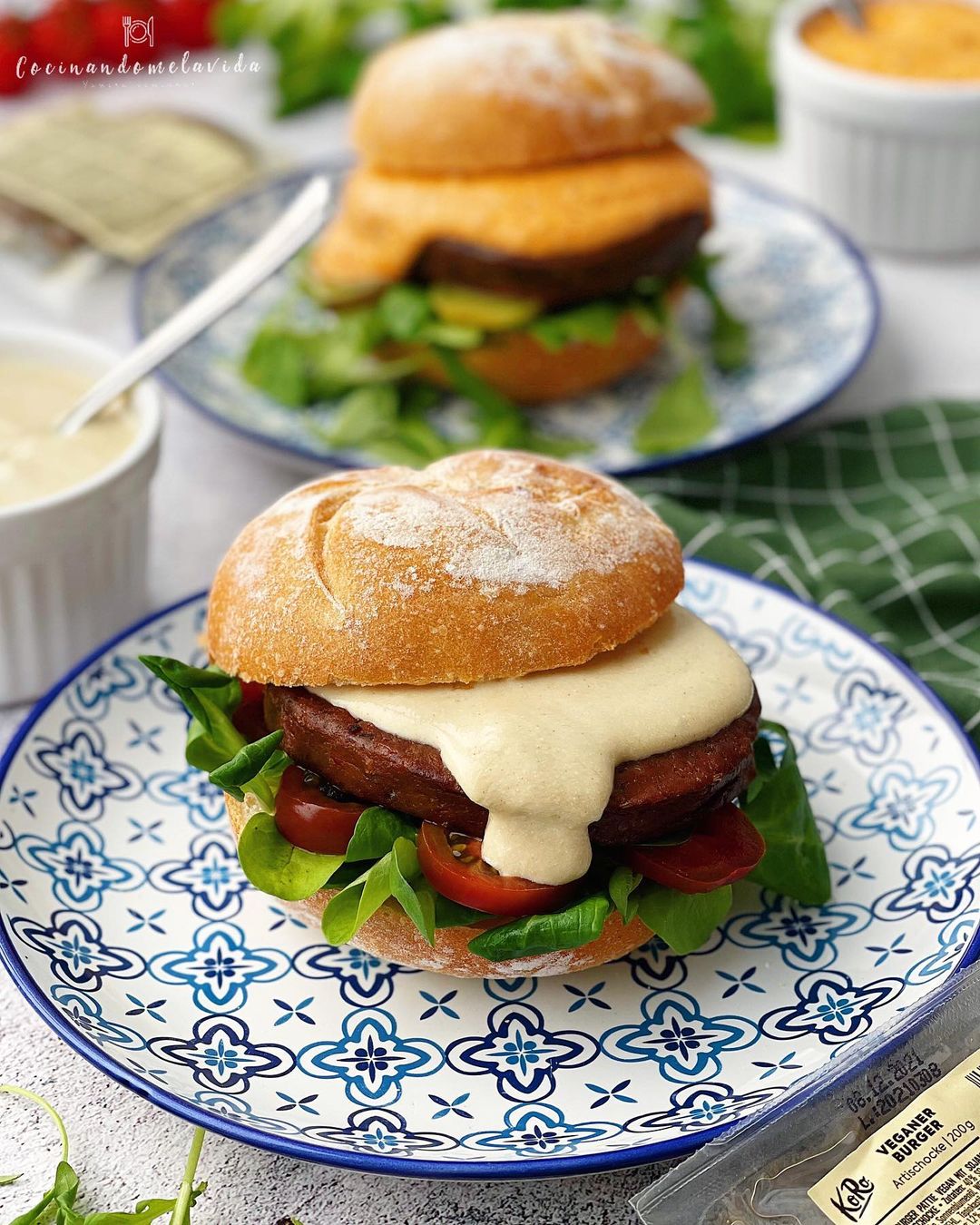 SALSAS PARA BURGERS VEGETALES