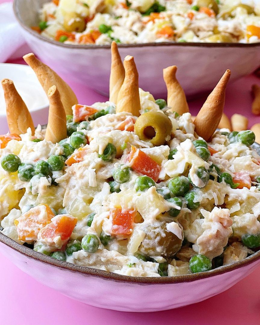 ENSALADILLA RUSA A MI MANERA