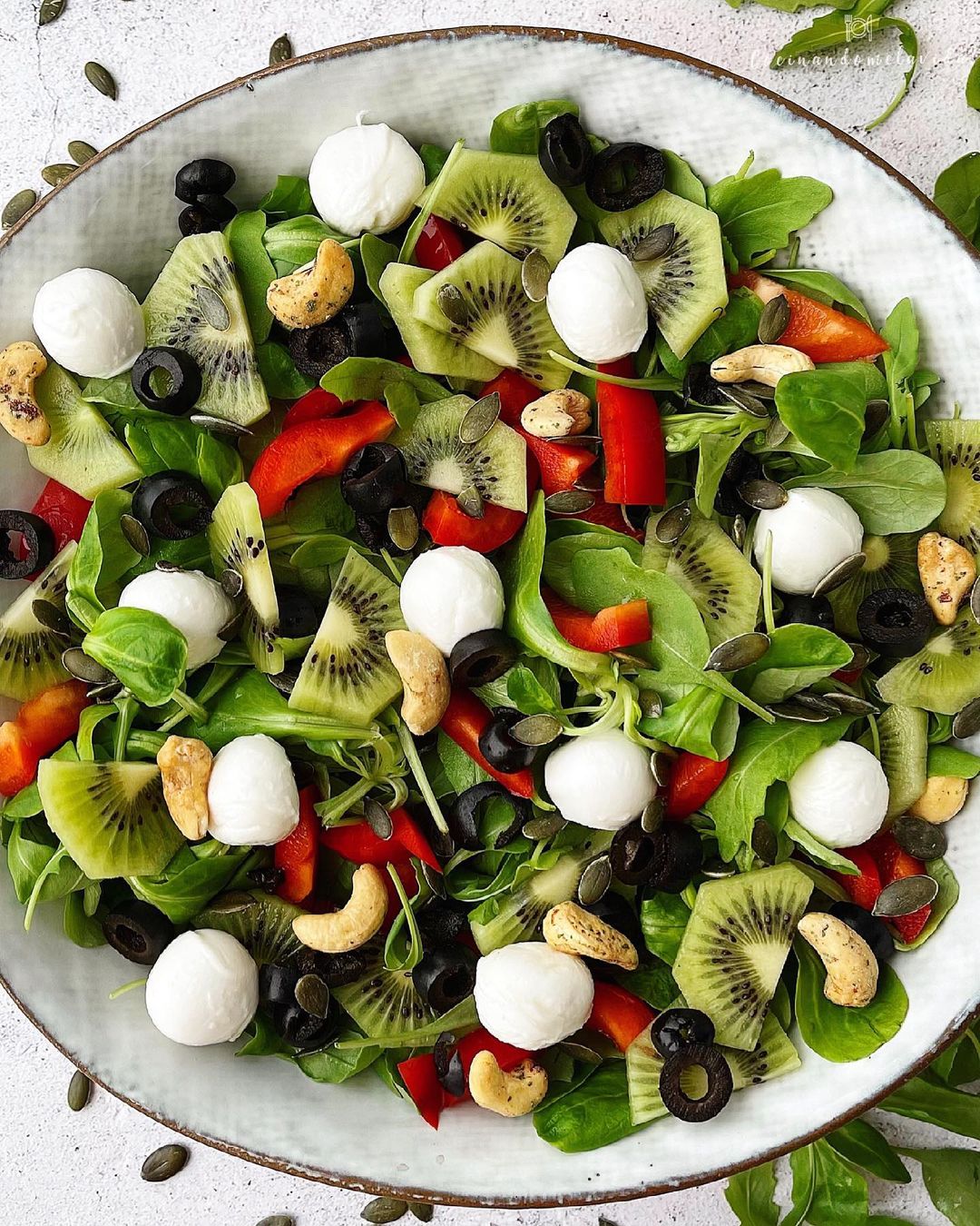 ENSALADA DE BERROS CON KIWI