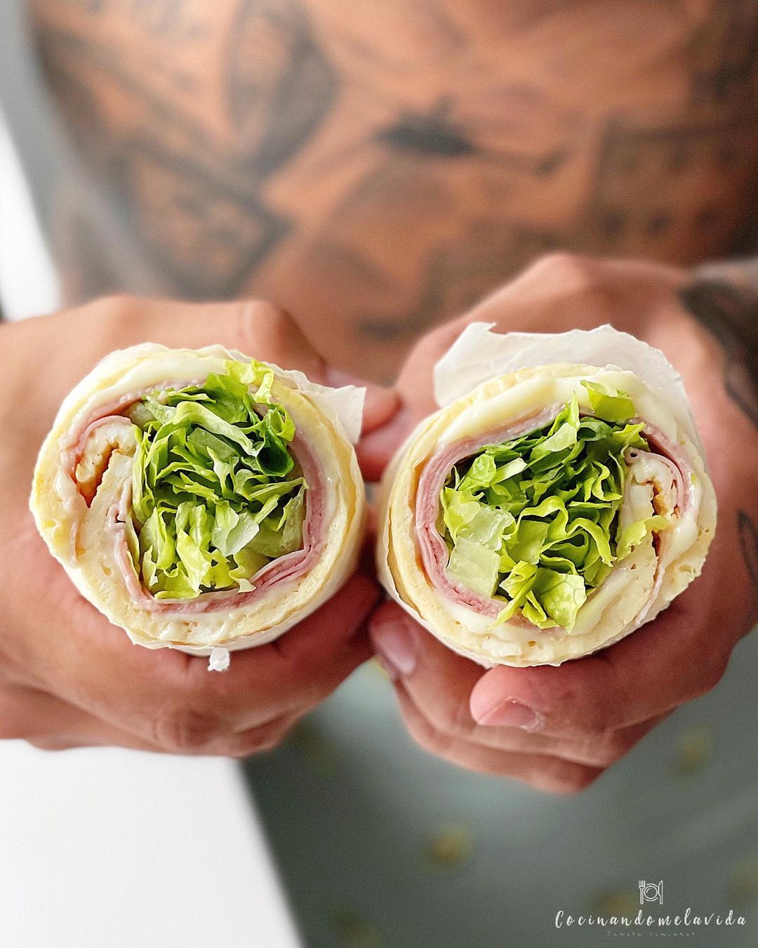 WRAPS DE TORTILLA