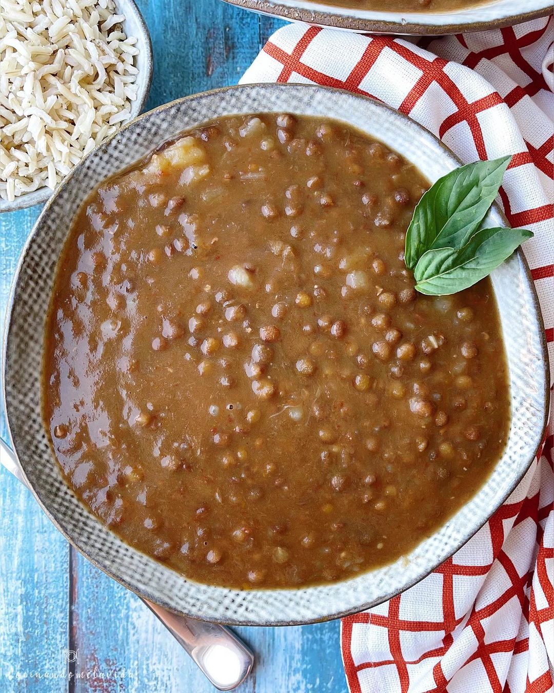 LENTEJAS ESTOFADAS CON VERDURAS