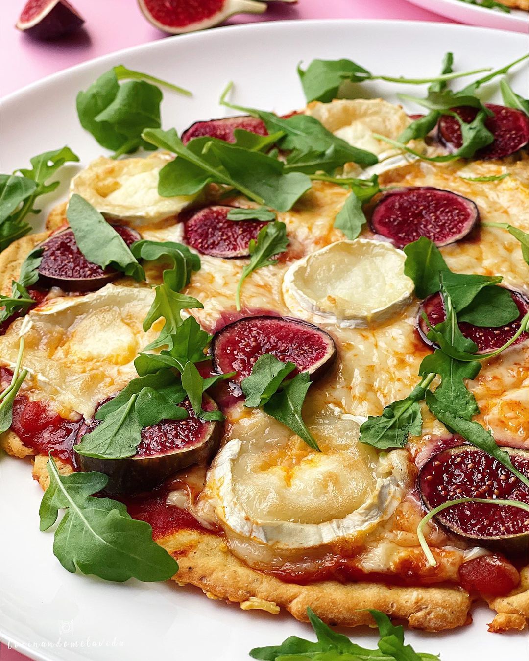 PIZZA CON BASE DE POLLO