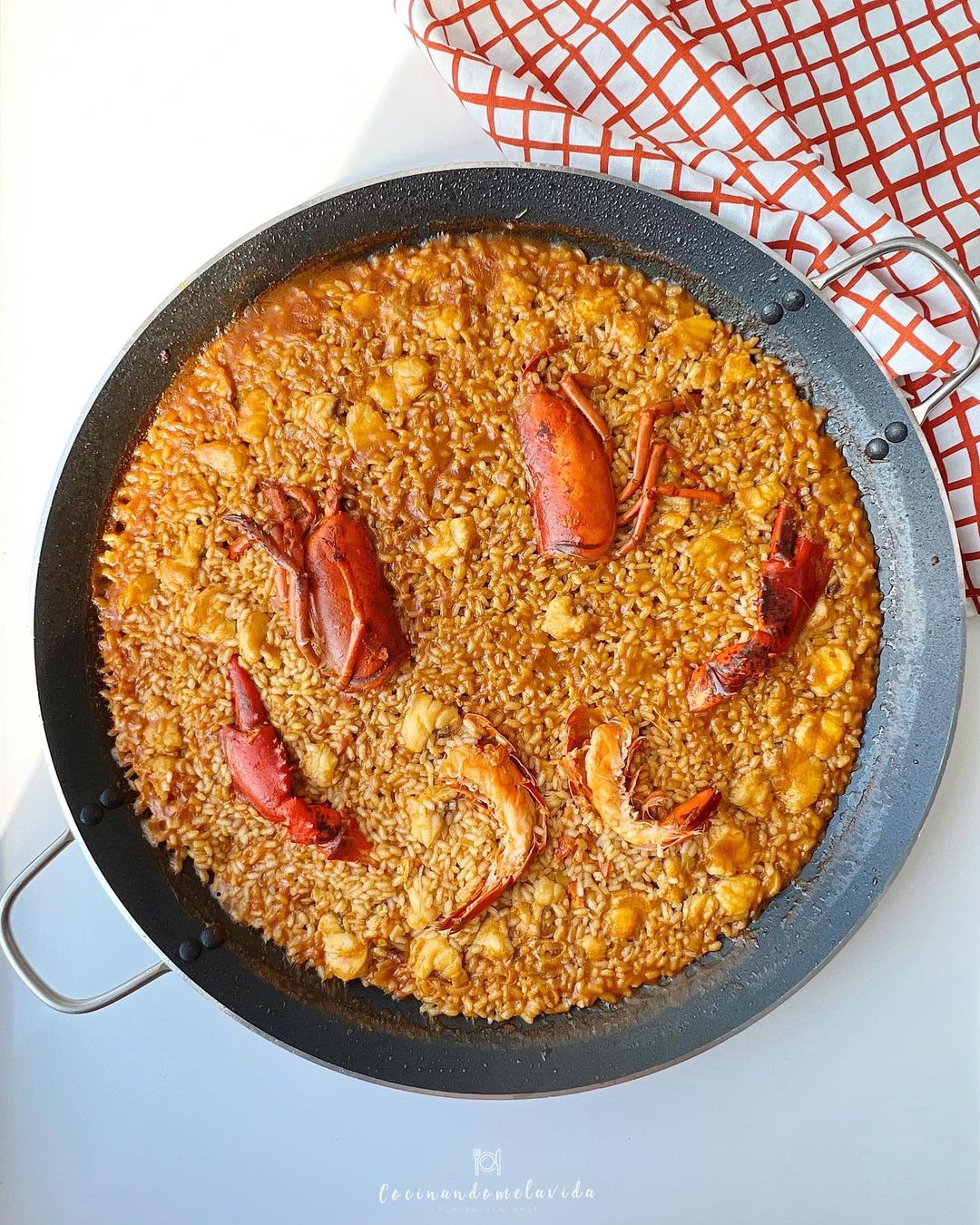 ARROZ CON RAPE Y BOGAVANTE