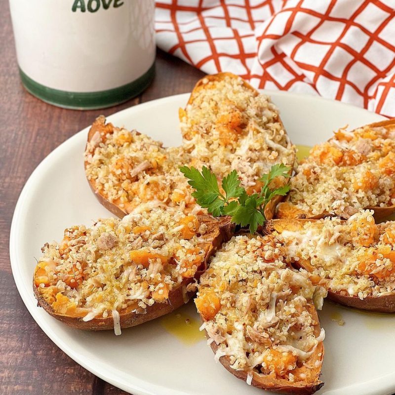 BONIATOS AL HORNO RELLENOS