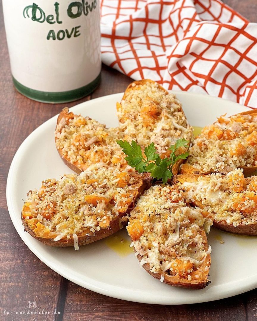BONIATOS AL HORNO RELLENOS
