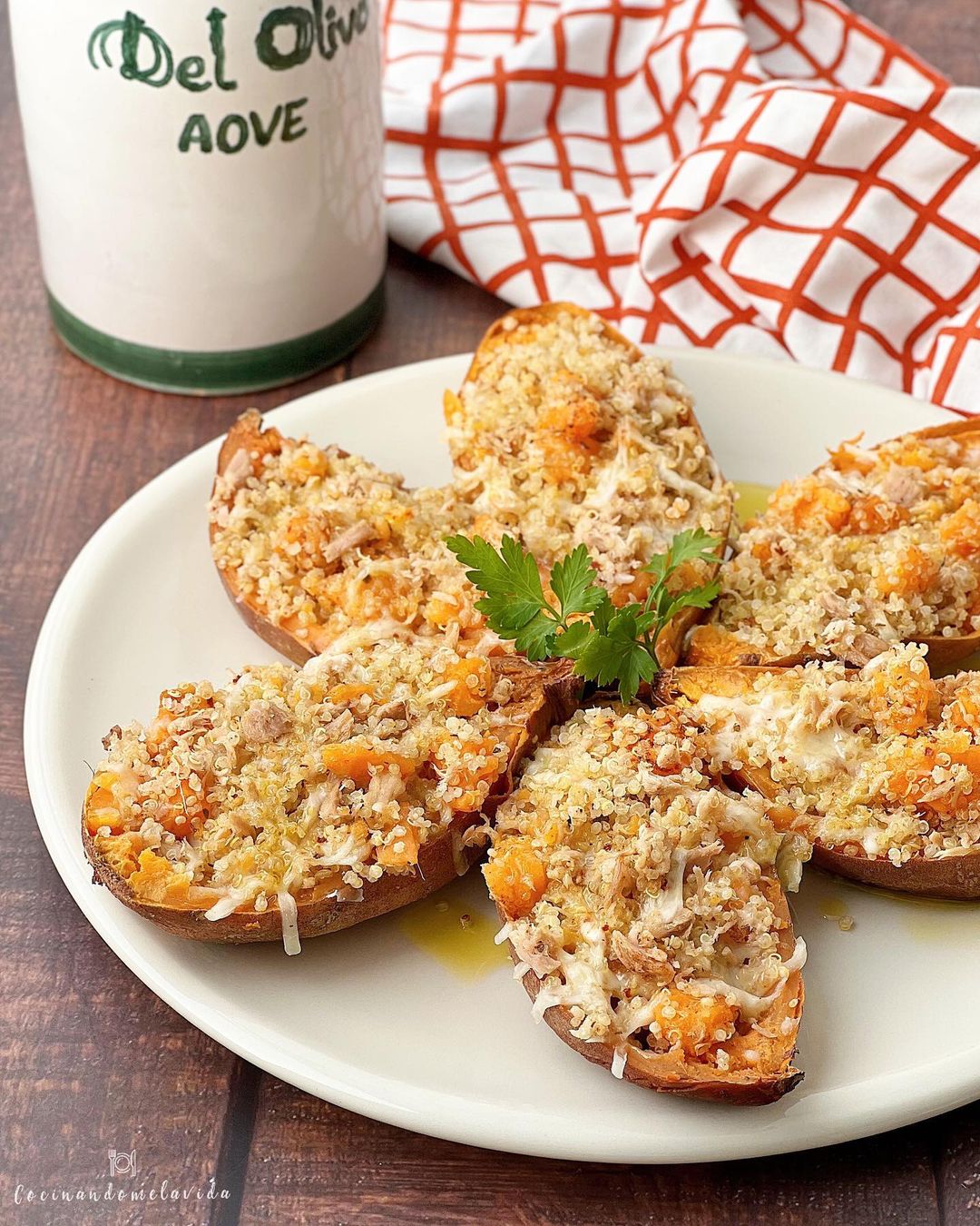 BONIATOS AL HORNO RELLENOS
