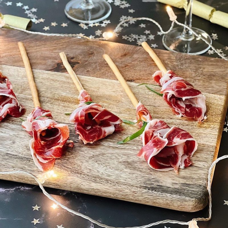 ROSAS DE JAMÓN