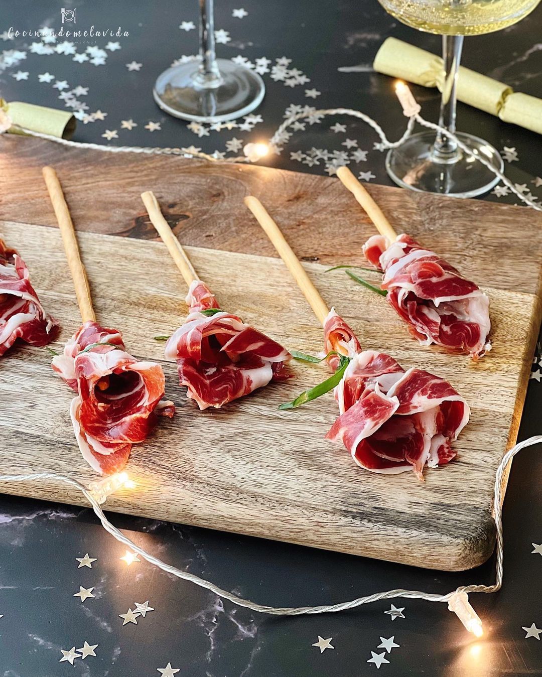ROSAS DE JAMÓN