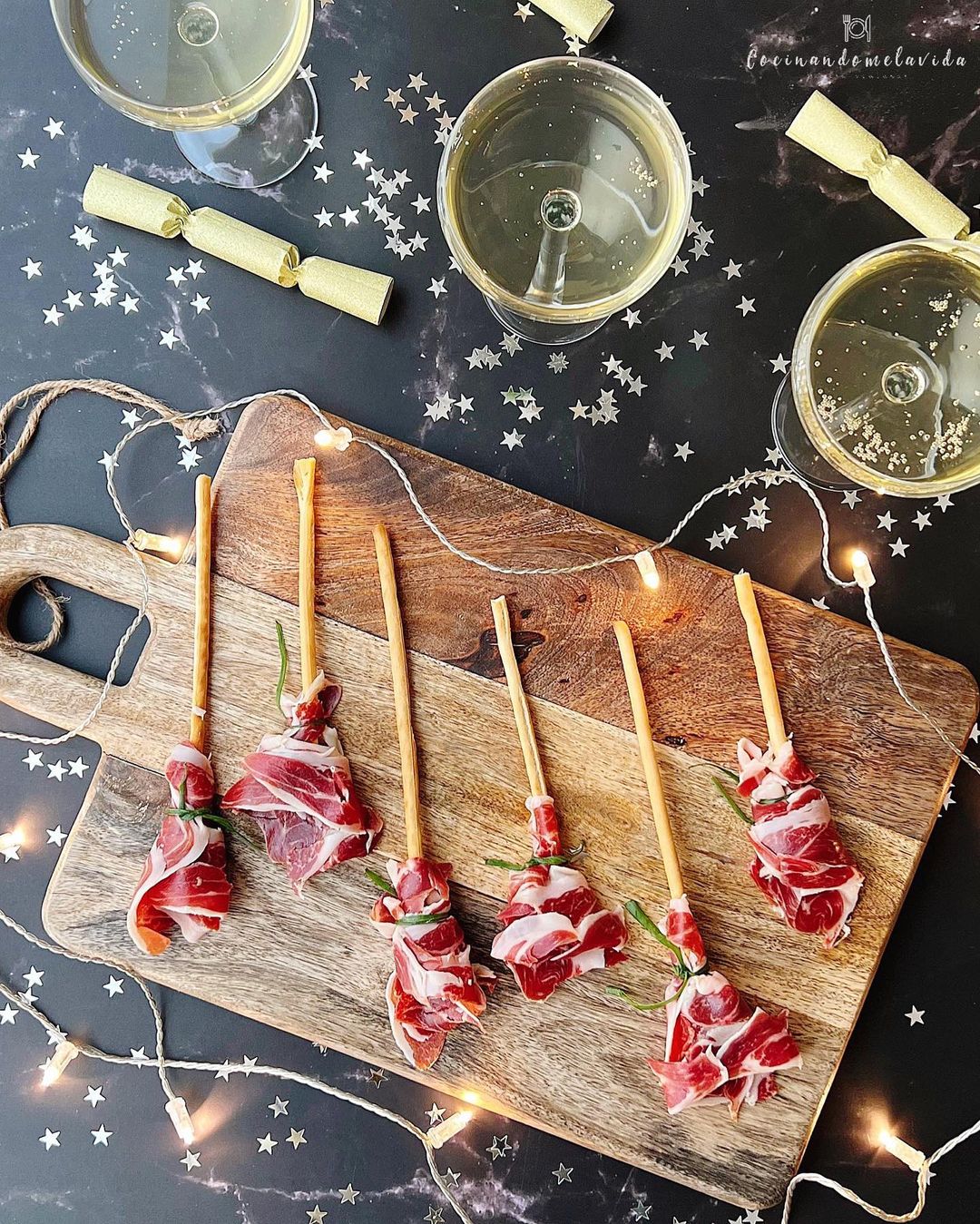 ROSAS DE JAMÓN