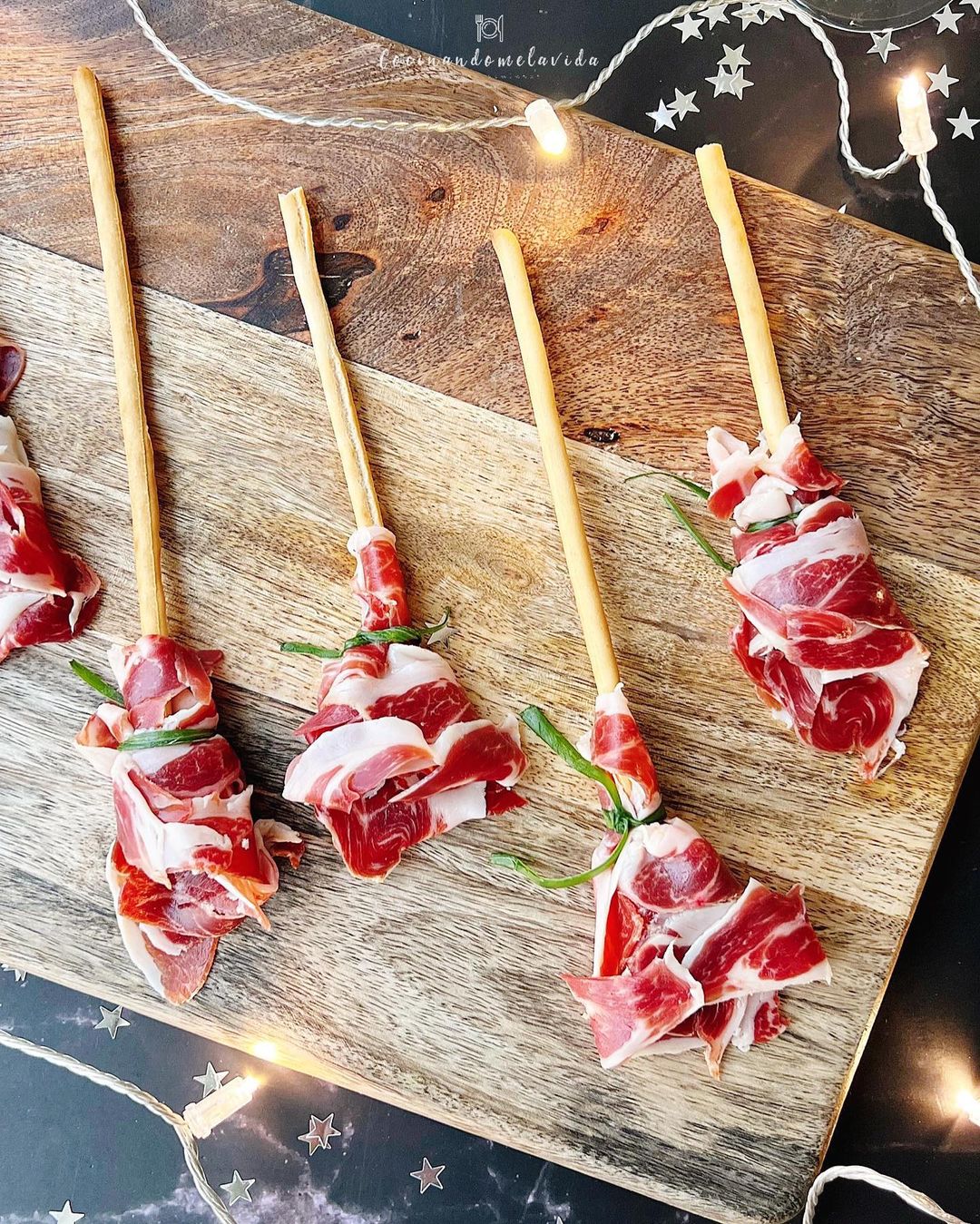 ROSAS DE JAMÓN