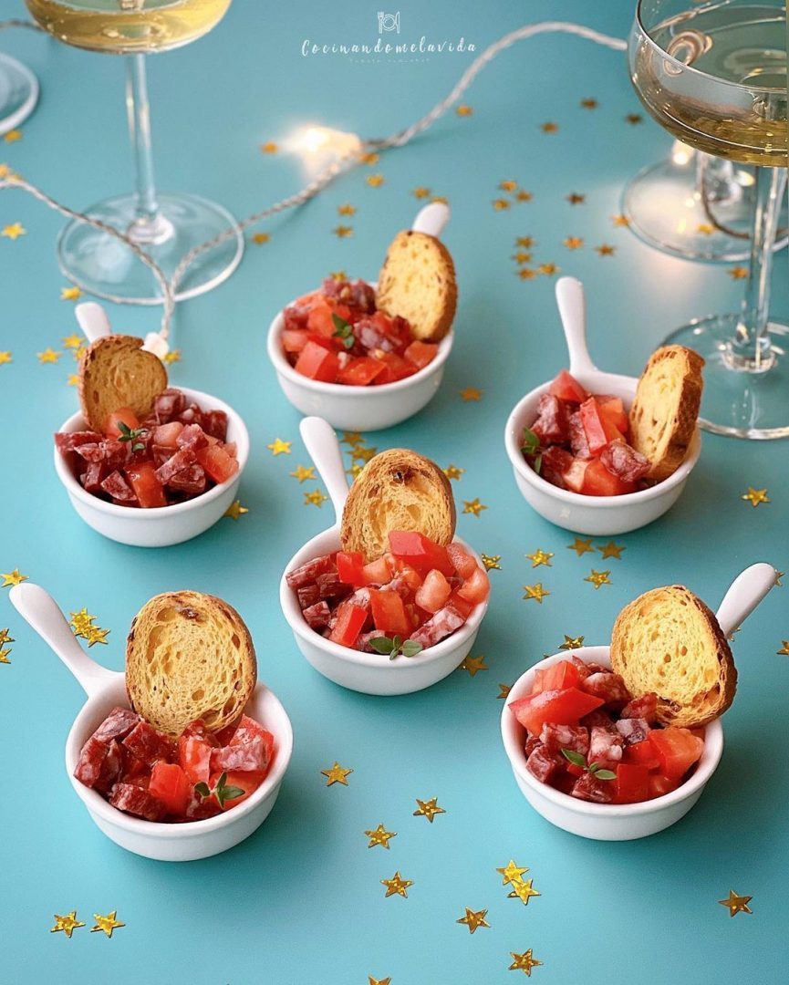 TARTAR DE SALCHICHÓN IBÉRICO Y AOVE