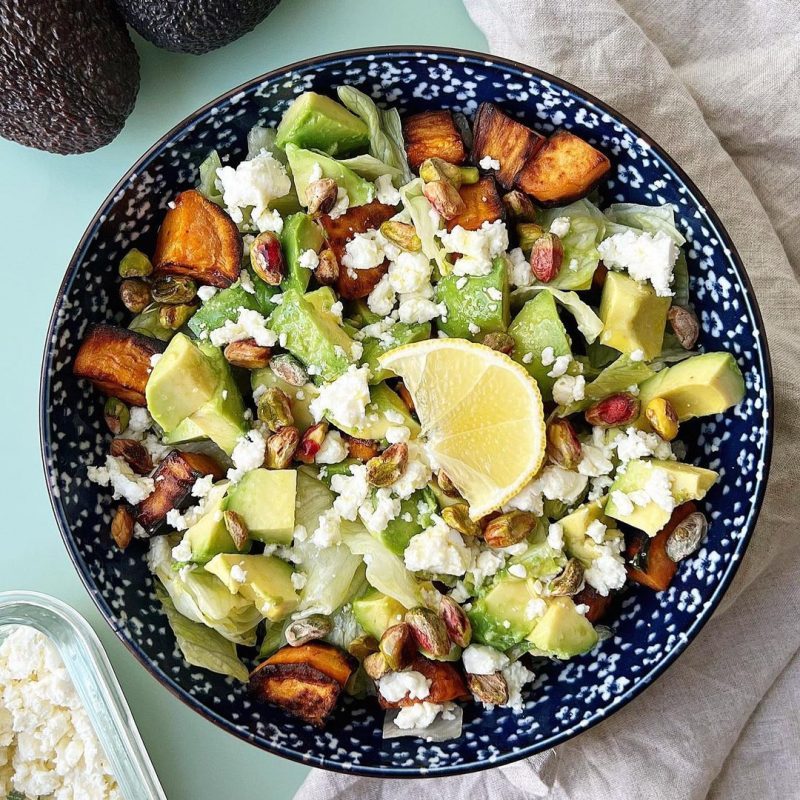 ENSALADA DE BONIATO Y FETA