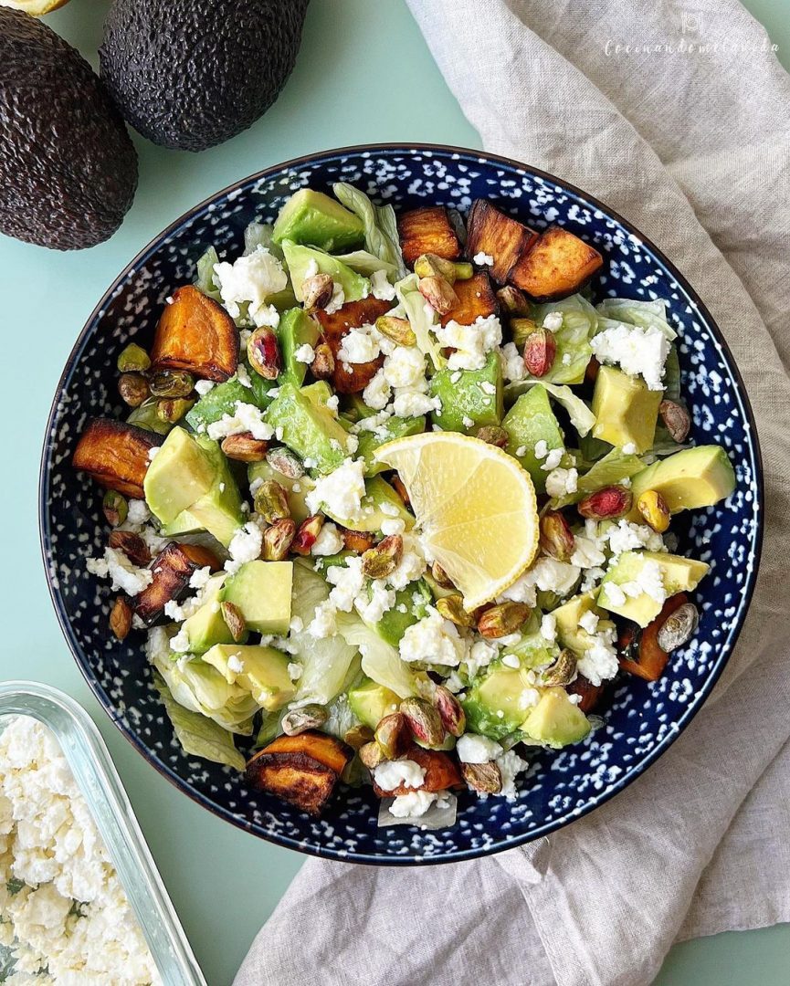 ENSALADA DE BONIATO Y FETA