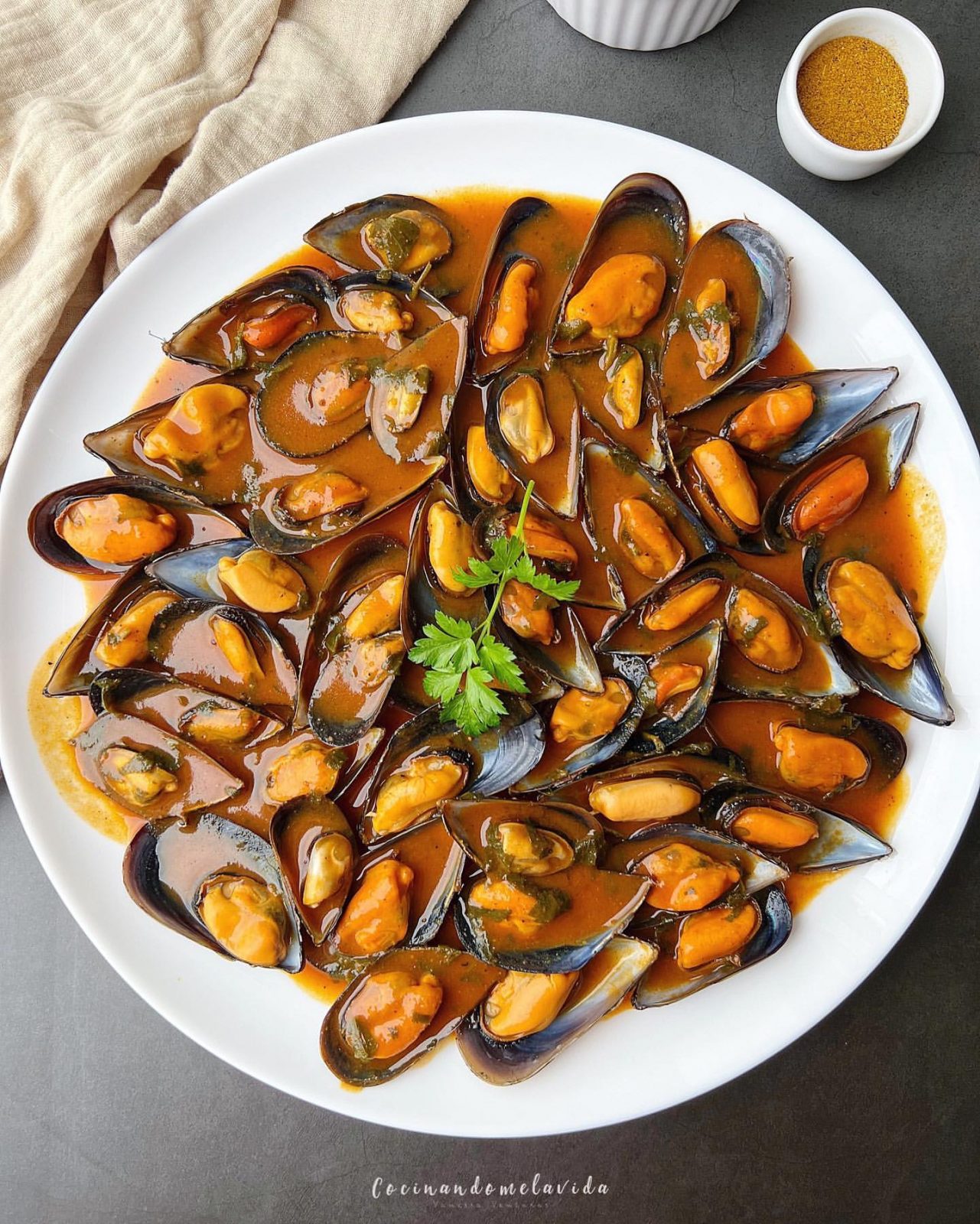 MEJILLONES AL CURRY