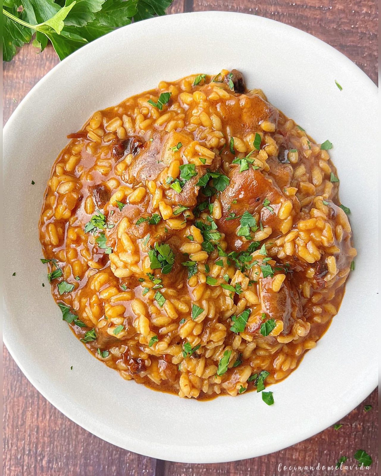 ARROZ MELOSO CON COSTILLAS