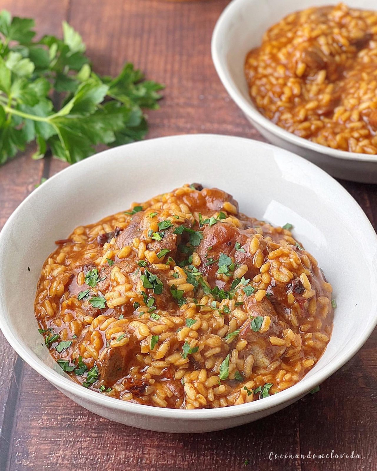 ARROZ MELOSO CON COSTILLAS