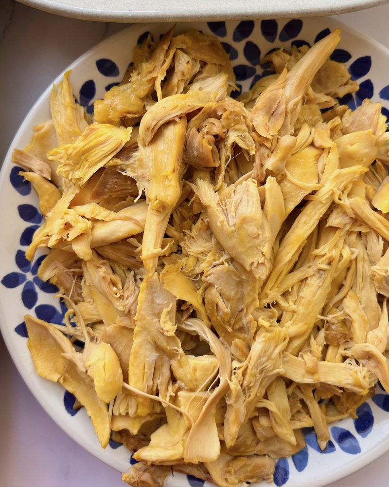 BATCH COOKING + RECETAS 18 DE SEPTIEMBRE 2022 POLLO DESMECHADO DEL CALDO