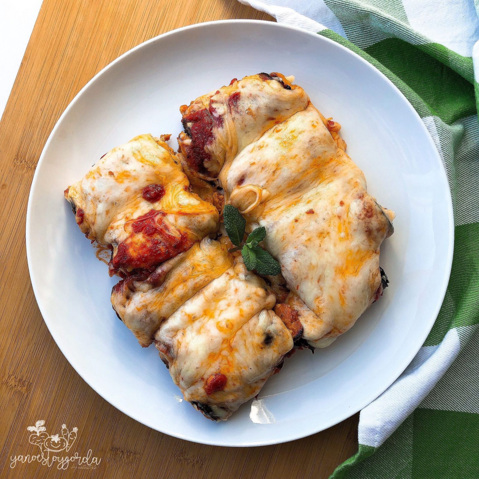 CANELONES DE BERENJENA CANELONES DE BERENJENA