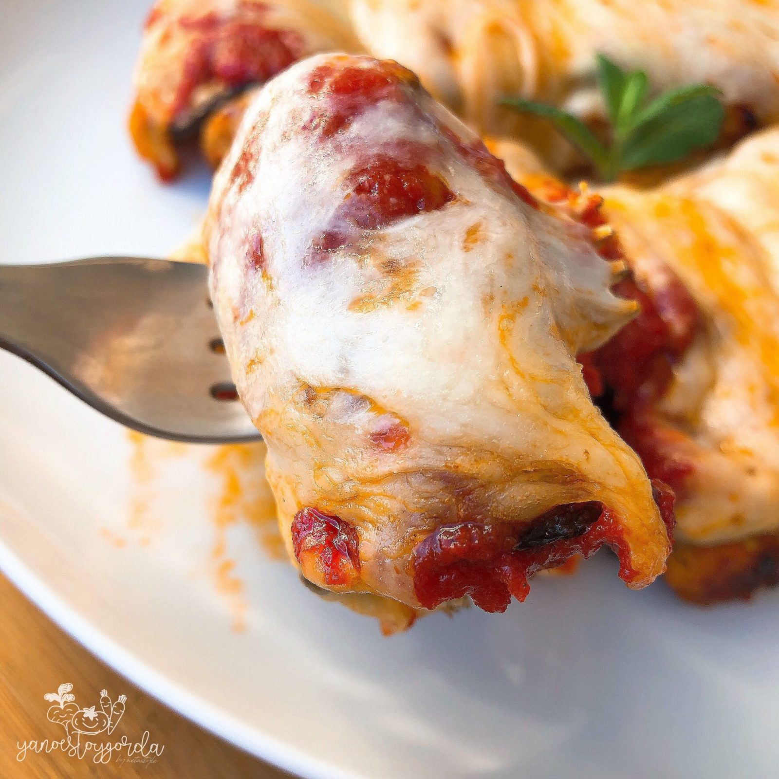 CANELONES DE BERENJENA CANELONES DE BERENJENA
