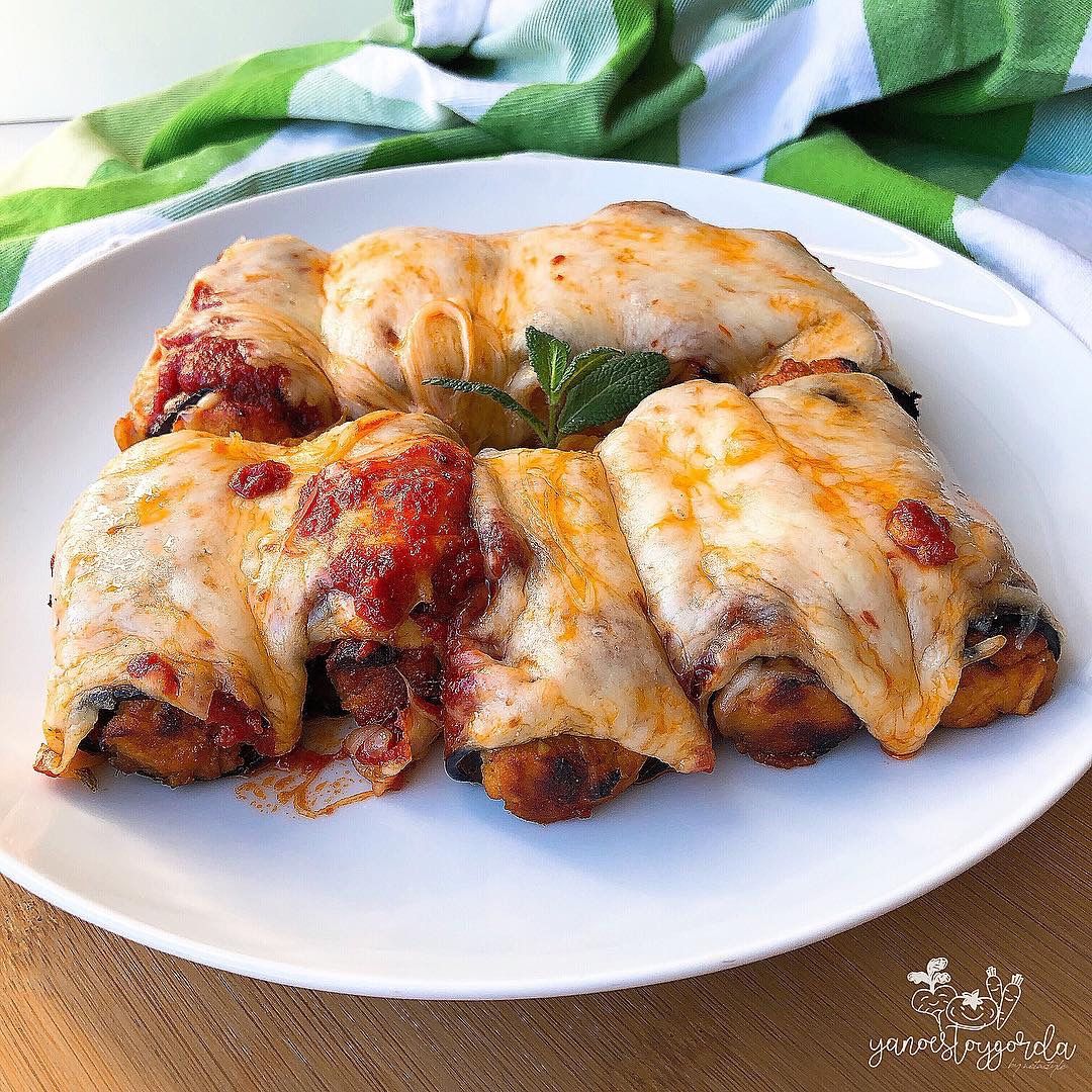 CANELONES DE BERENJENA CANELONES DE BERENJENA