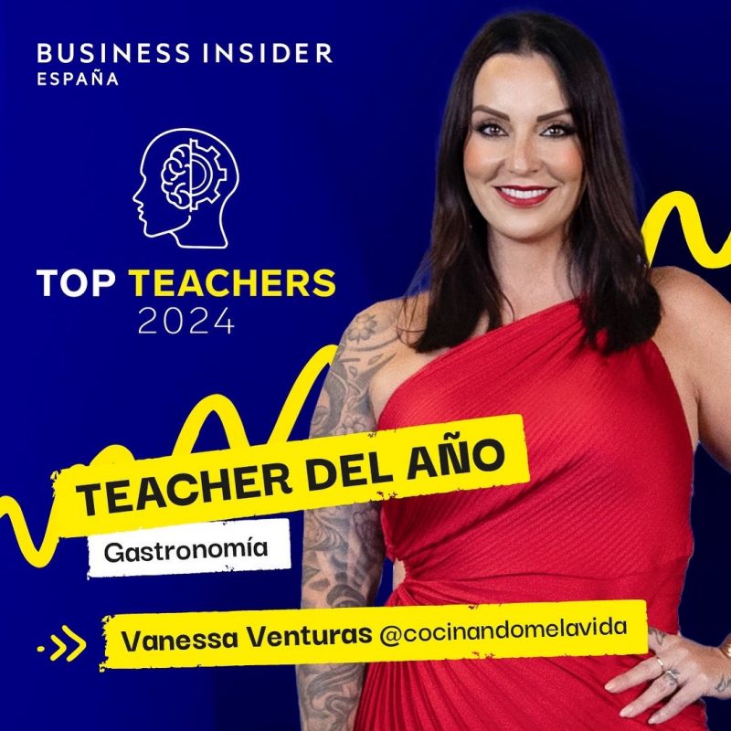YYY-¿QUIERES QUE TRABAJEMOS JUNTOS? PREMIOS TOP TEACHERS 2024 GANADORA GASTRO Vanessa Venturas