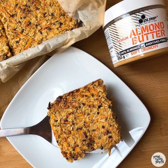 Avena horneada a lo "carrot cake"