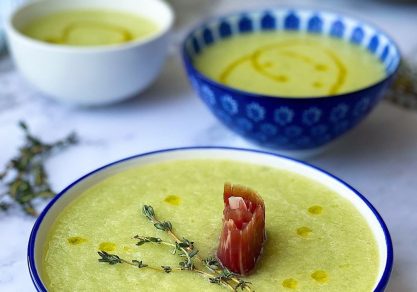 SOPA FRÍA DE MELÓN
