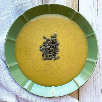 CREMA FRÍA DE CALABACÍN Y PUERROS