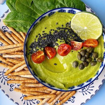 HUMMUS DE ESPINACAS