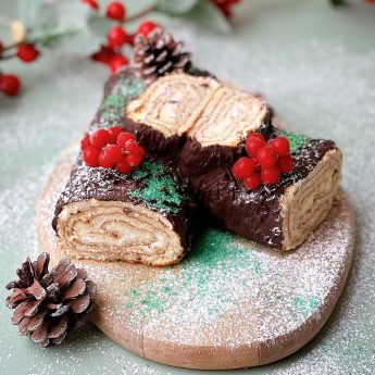 TRONCO DE NAVIDAD SALUDABLE
