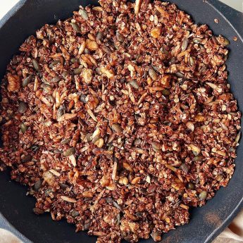 GRANOLA CASERA EN SARTÉN