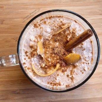 Overnight Oats (Gachas de avena fresquitas) "a lo arroz con leche"