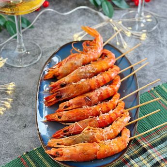 PINCHOS DE GAMBA ROJA 