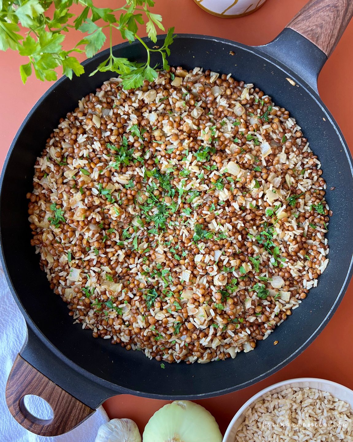 LENTEJAS CON ARROZ