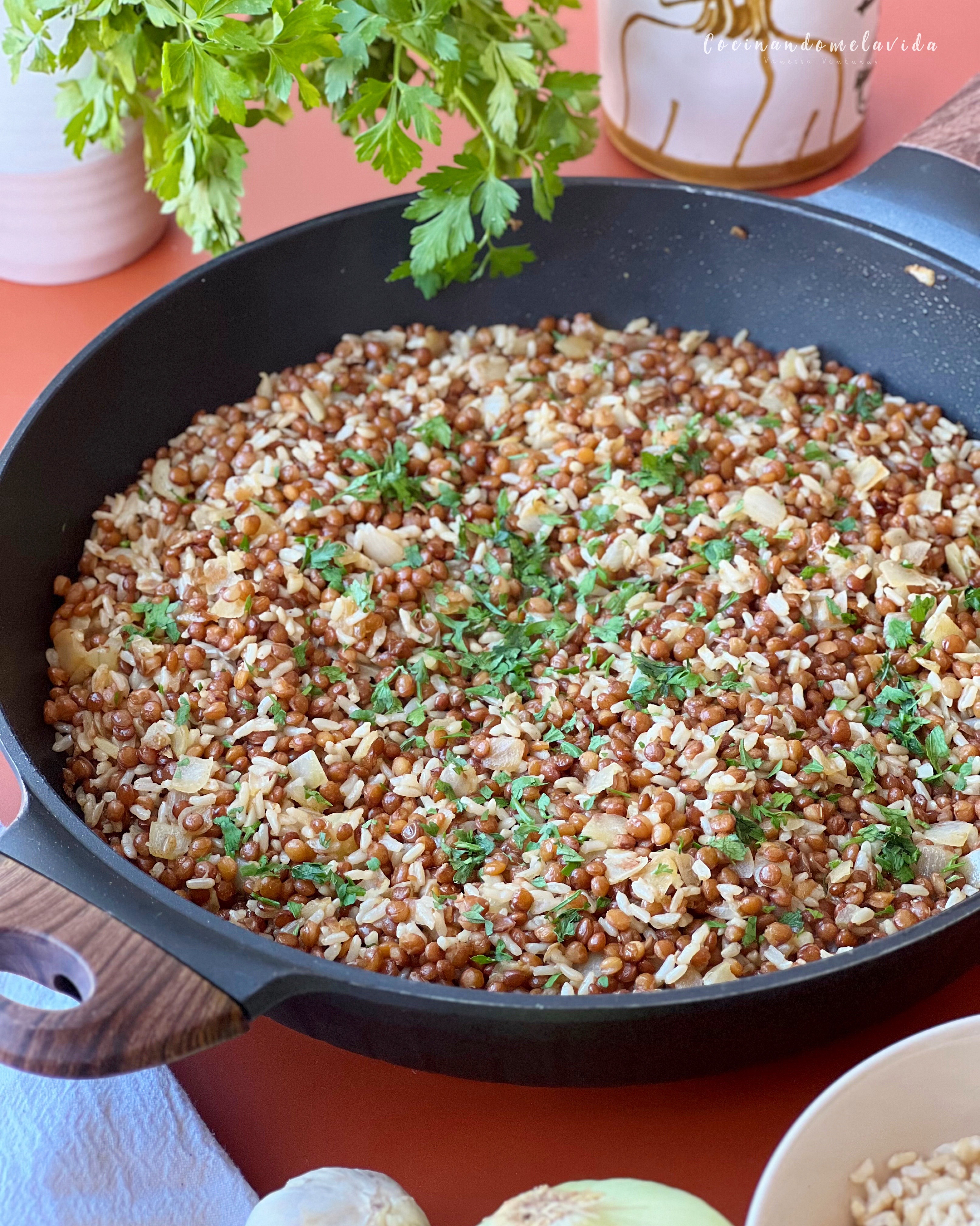 LENTEJAS CON ARROZ