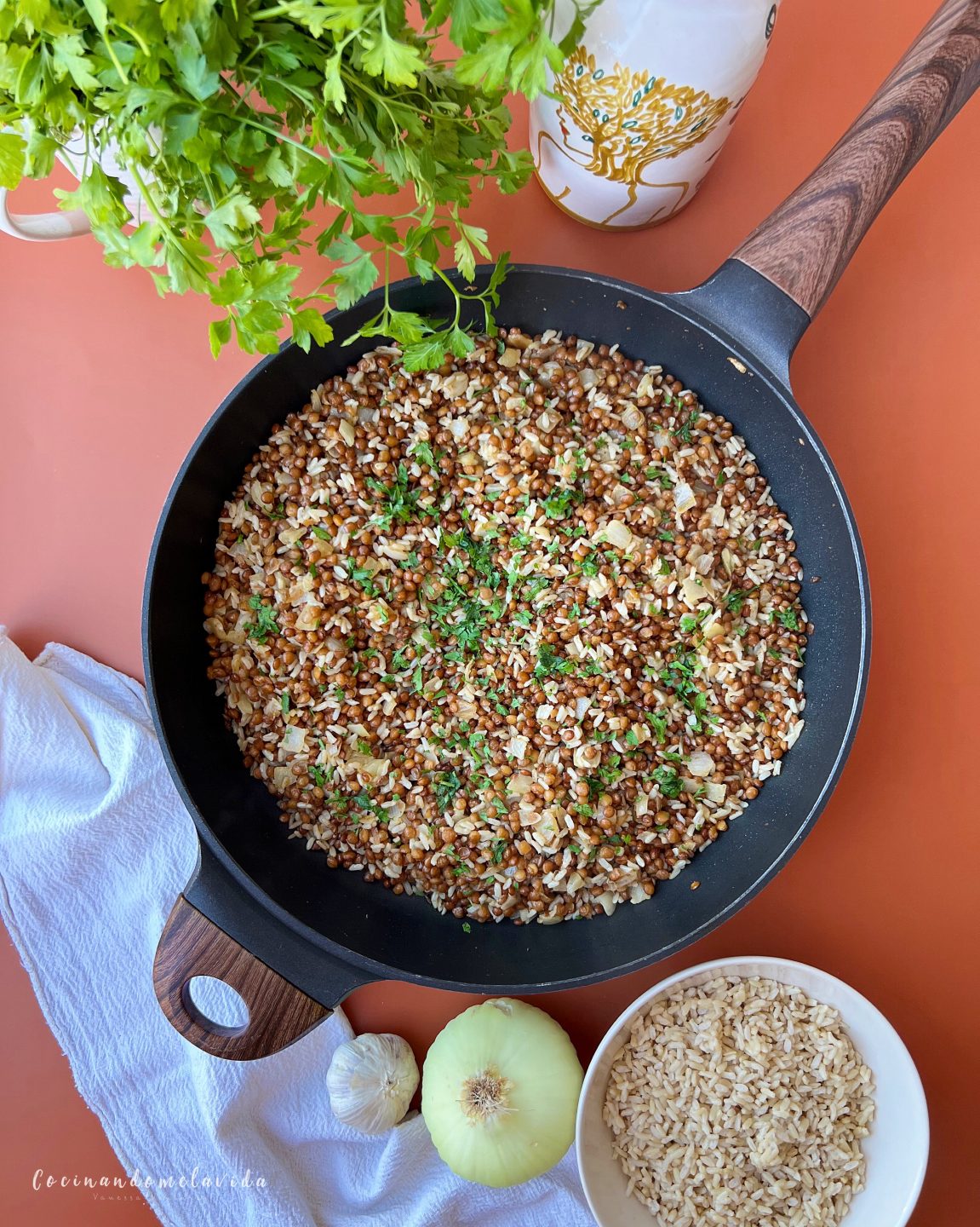 LENTEJAS CON ARROZ