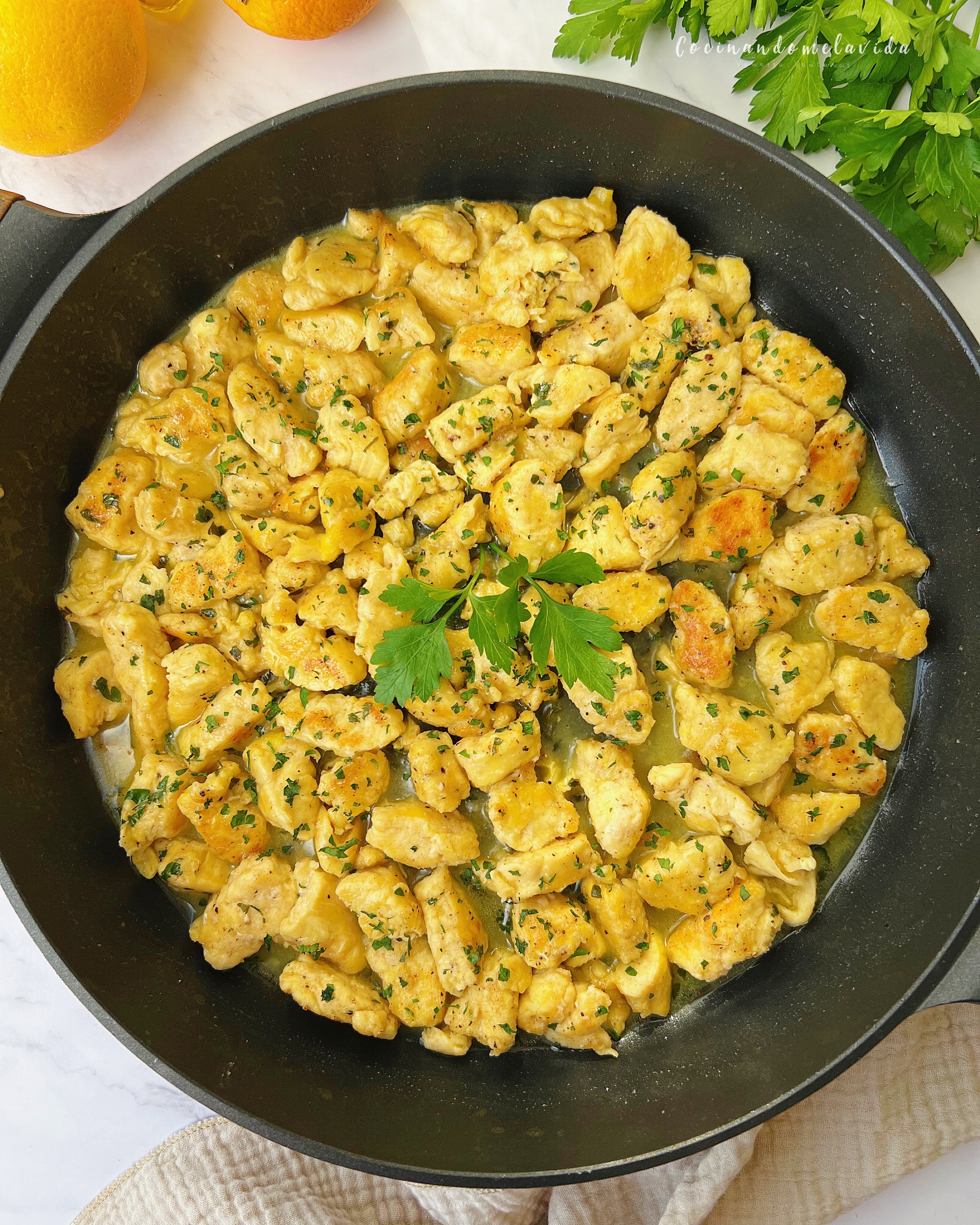 SOLOMILLOS DE POLLO A LA NARANJA