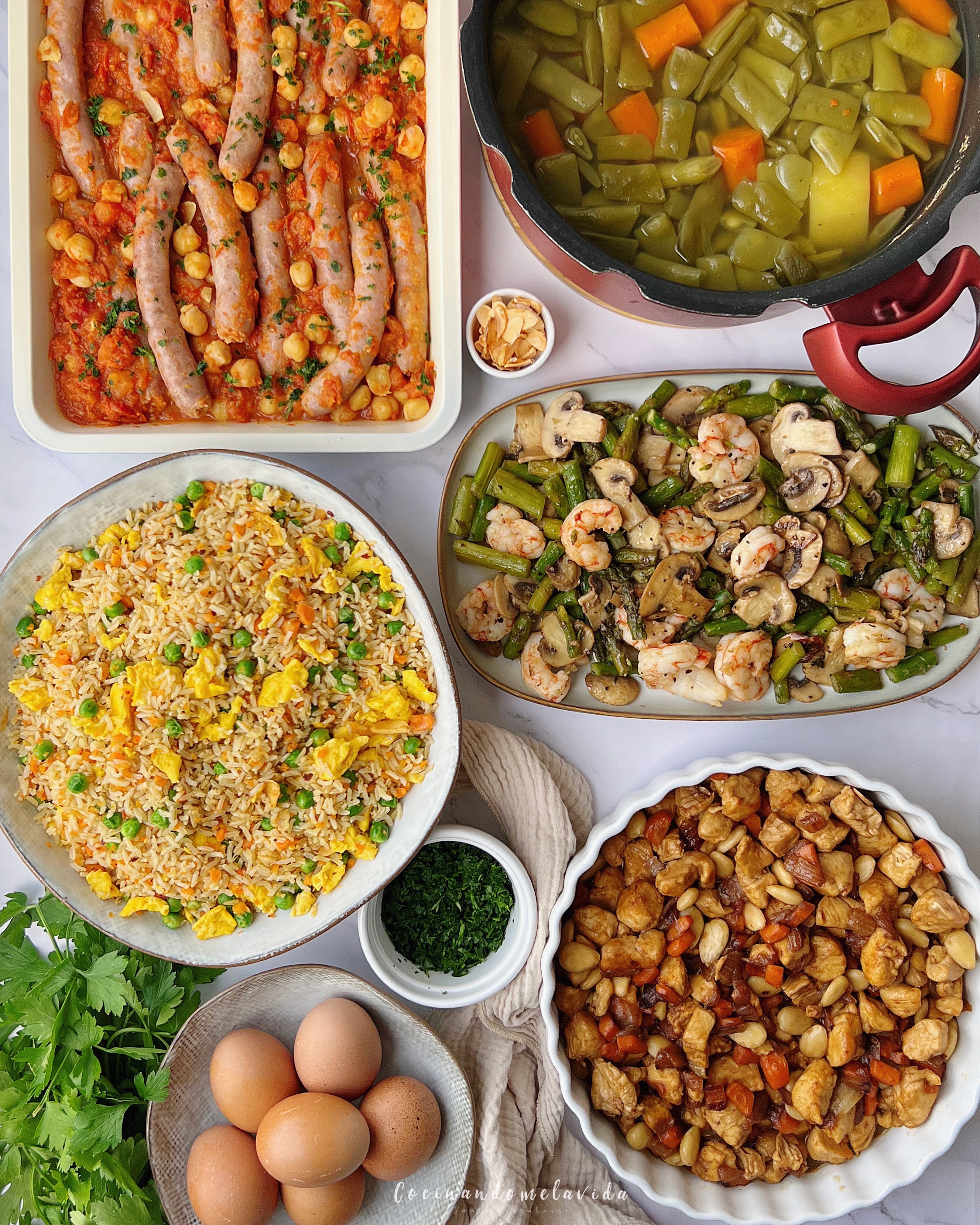 BATCHCOOKING + RECETAS 20 DE NOVIEMBRE 2022