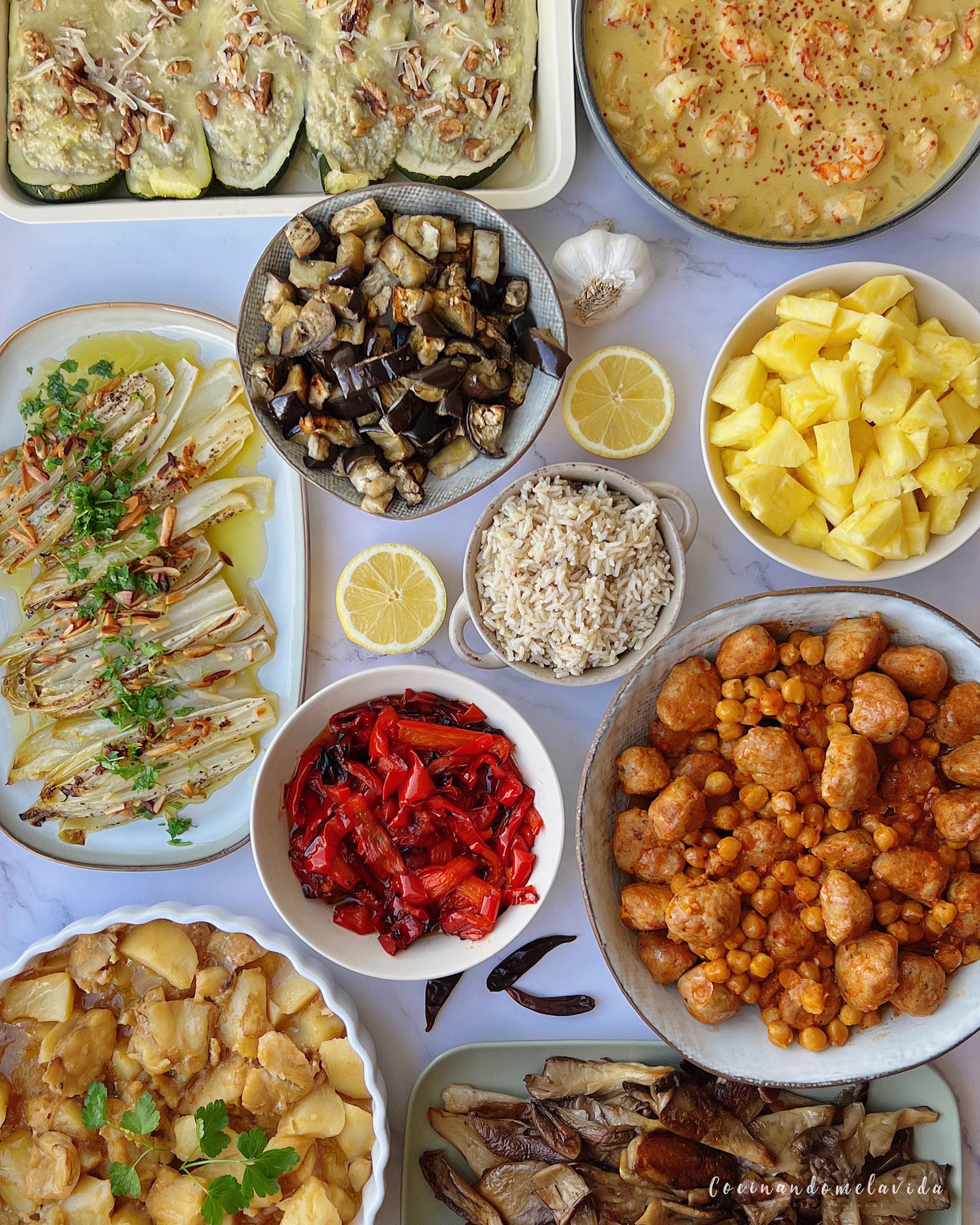 BATCHCOOKING + RECETAS 15 DE ENERO 2023