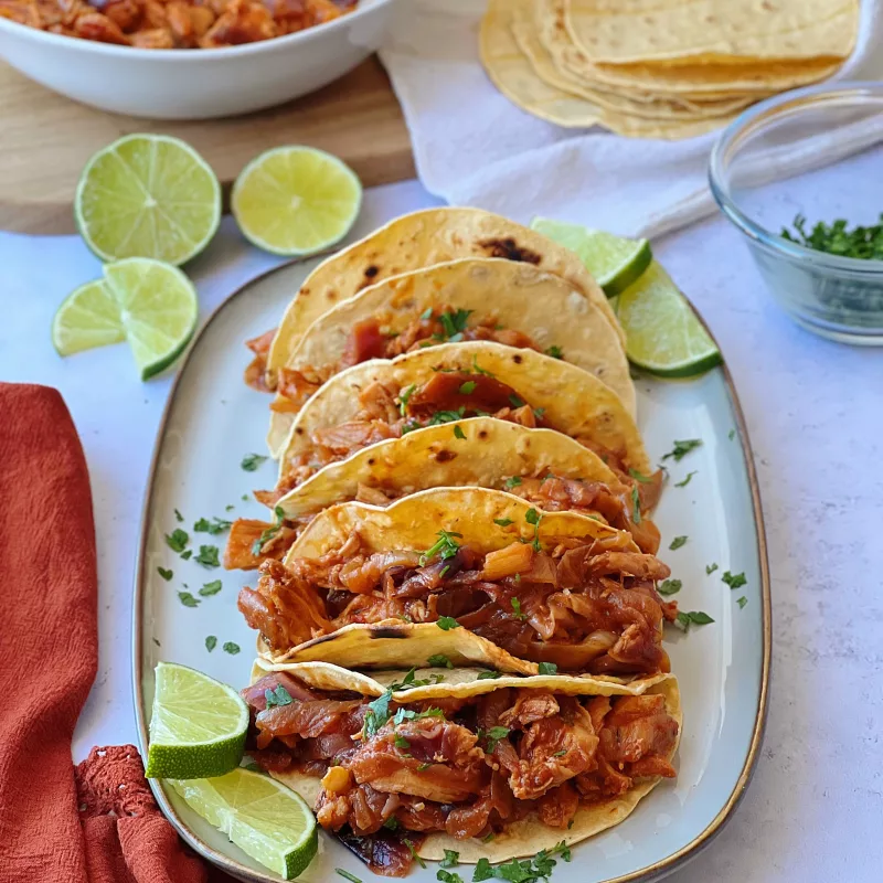 TACOS DE POLLO FÁCILES
