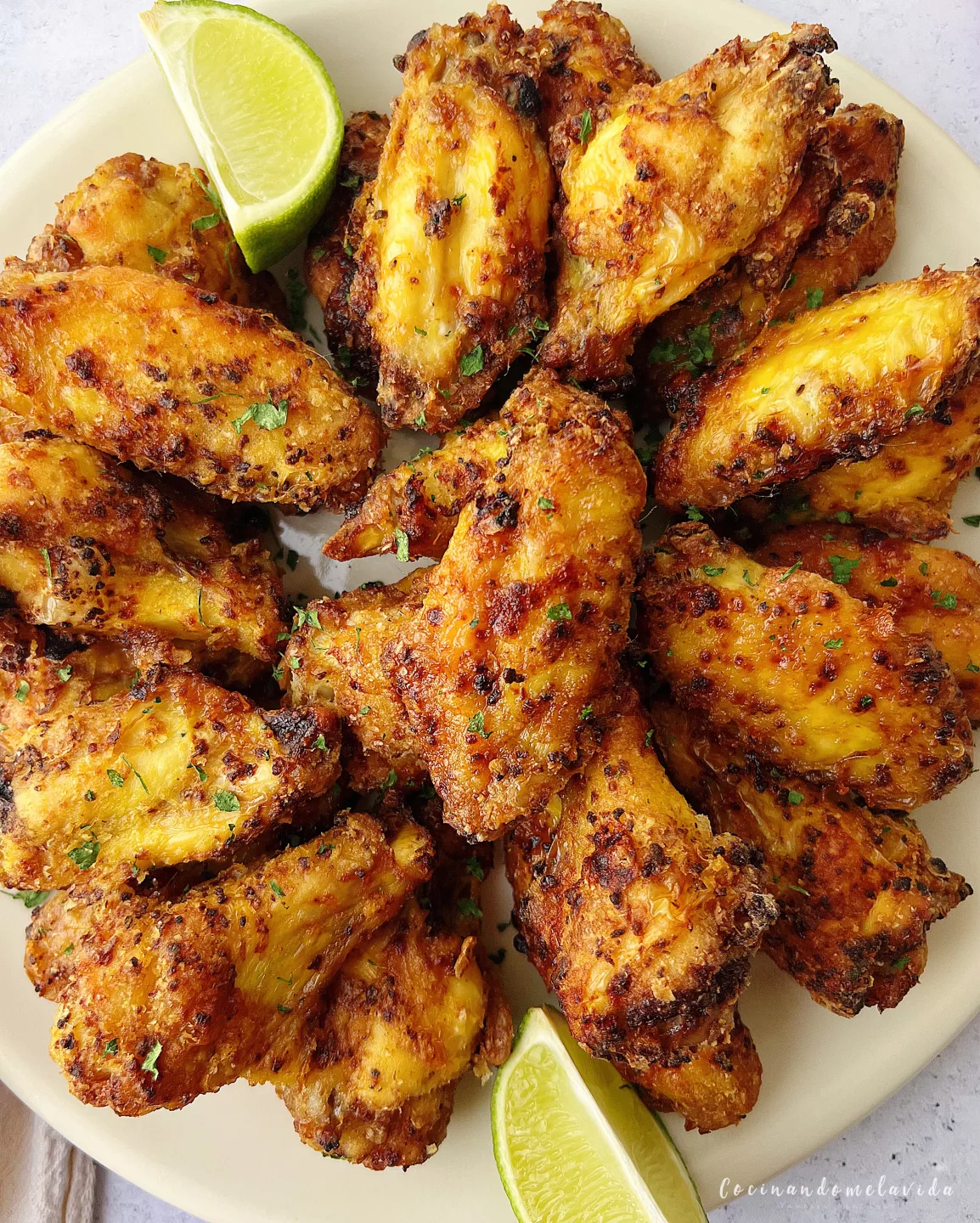 ALITAS DE POLLO REBOZADAS EN AIRFRYER