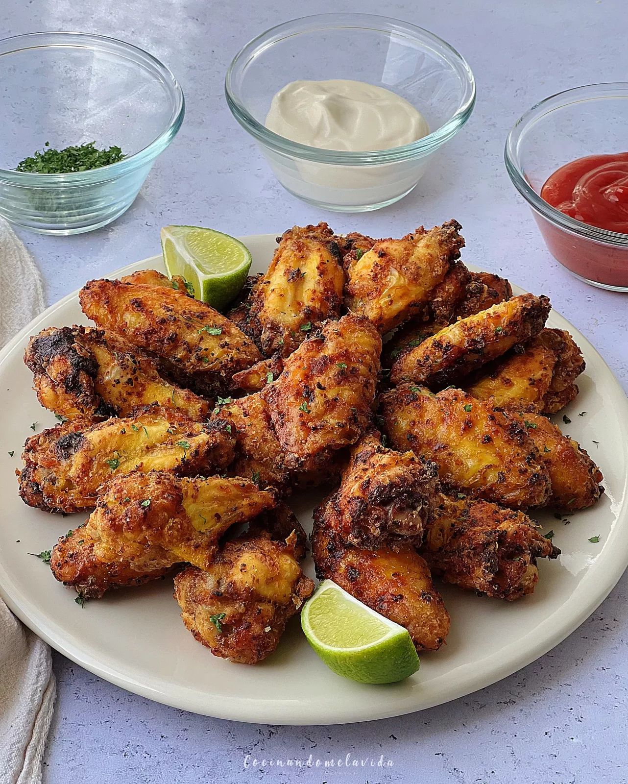 ALITAS DE POLLO REBOZADAS EN AIRFRYER