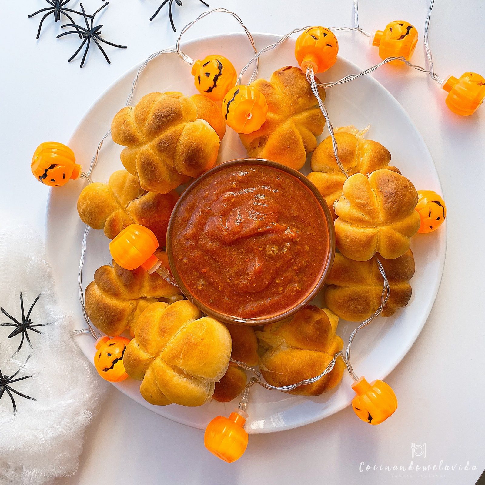 CALABAZAS RELLENAS DE QUESO AHUMADO
